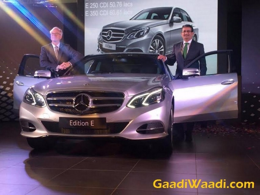 Mercedes-Benz E-Class Edition E Launched in India