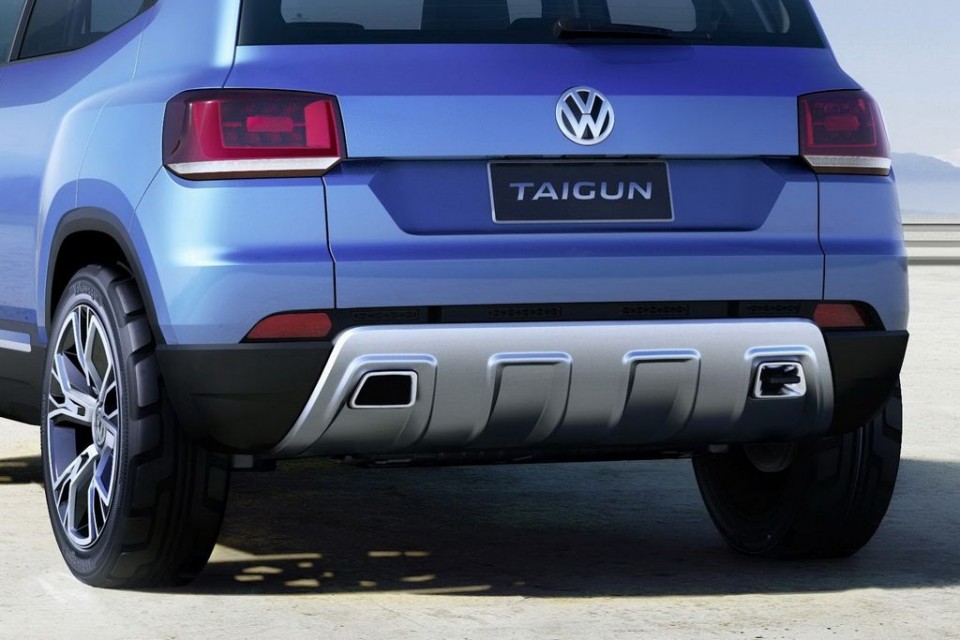 VW Taigun Compact SUV rear