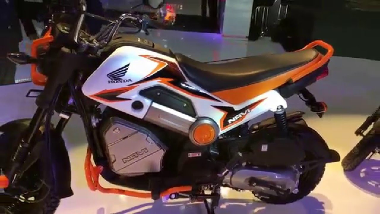 Honda Navi Moto Scooter Walkaround Video From Auto Expo 16