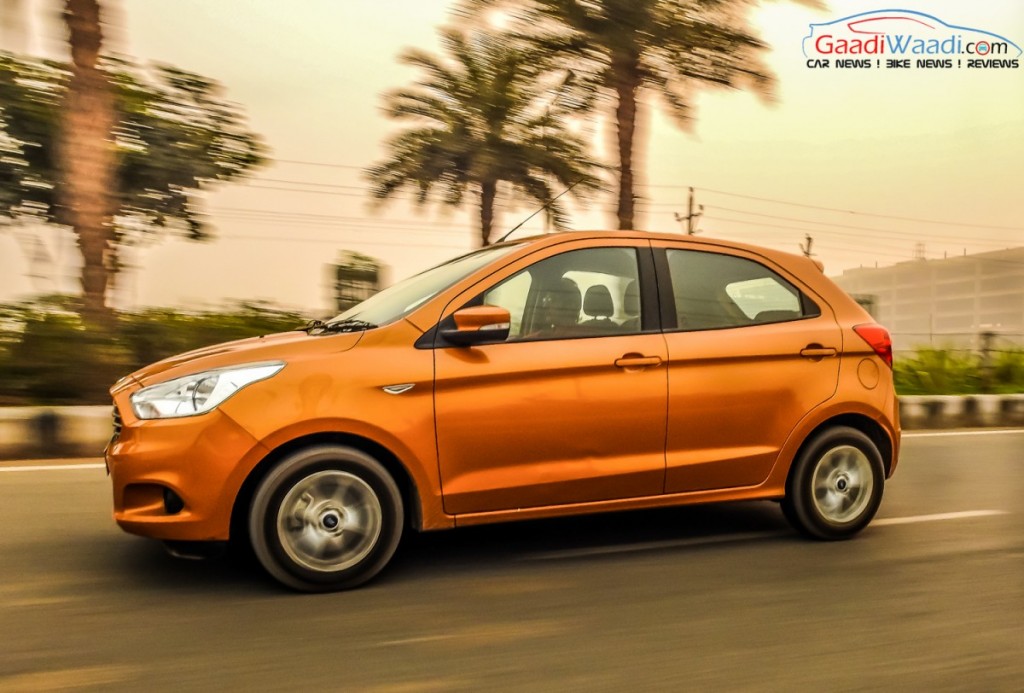2015 ford figo test drive review side