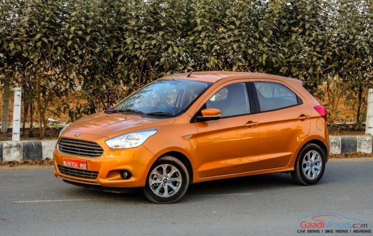 2015 ford figo test drive review side view
