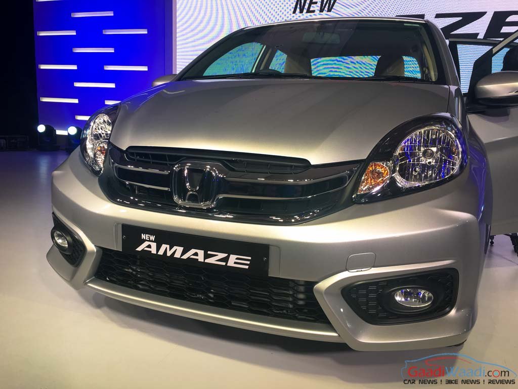 2016 Honda Amaze facelift Launch Price Specs Features 
