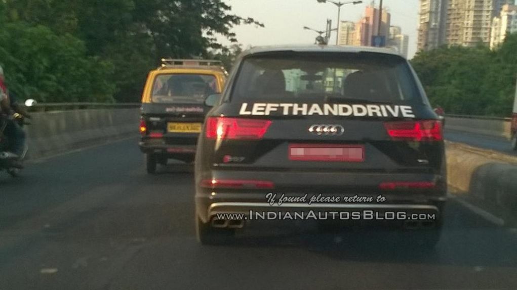 Audi SQ7 TDI Spied India