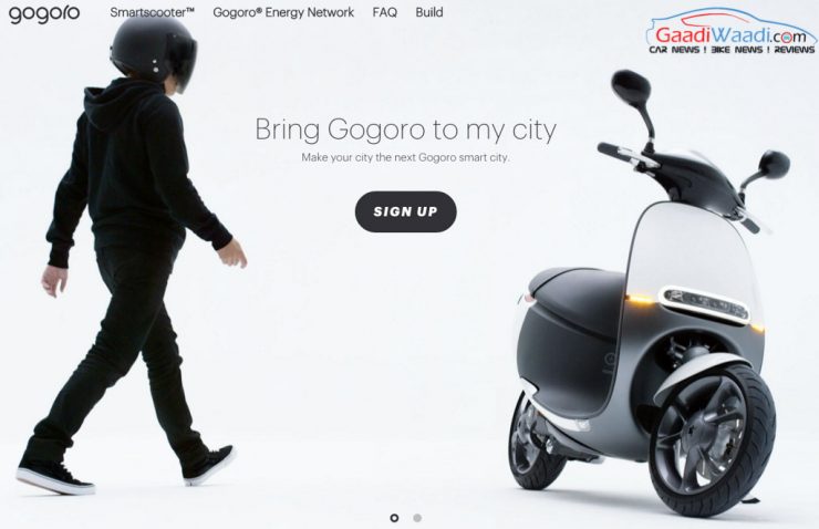 Gogoro Scooter India Launch