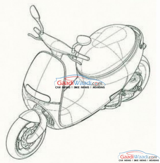 Gogoro Scooter patented in India-2