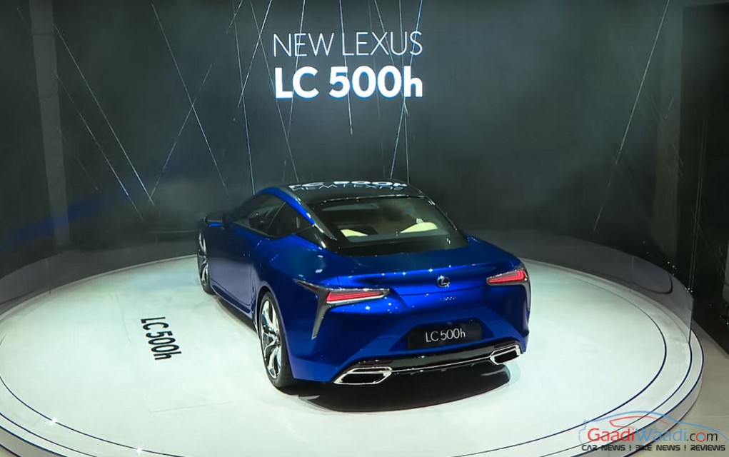 Lexus LC500h Geneva motor show 2016-2