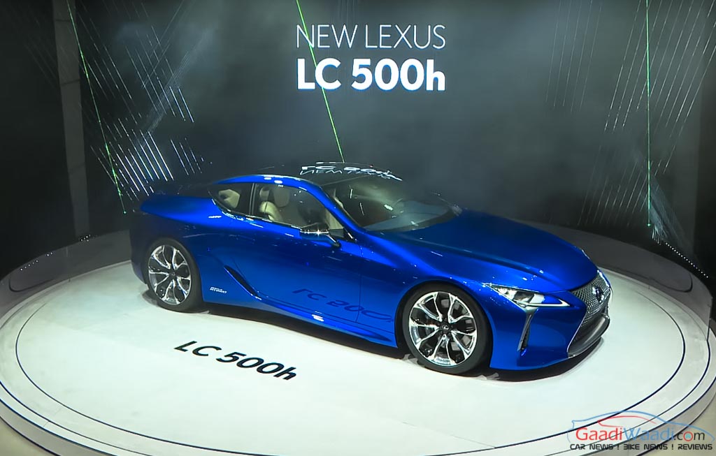 Lexus LC500h Geneva motor show 2016