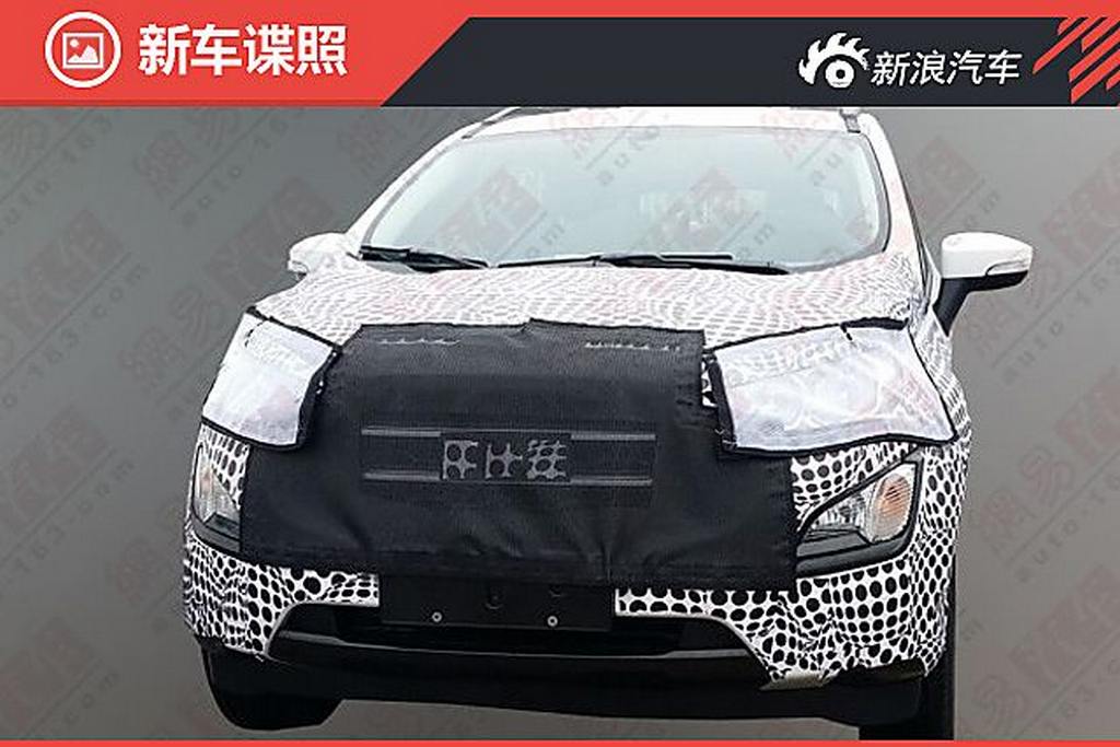 2017 Ford EcoSport Facelift Spied Inside and Out