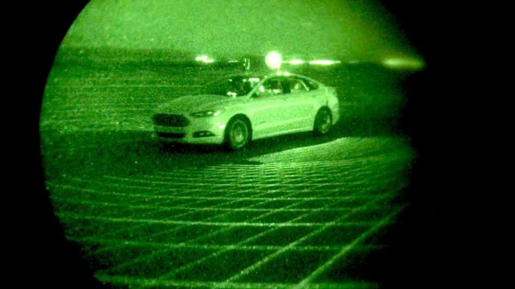 Ford LiDAR Sensor Technology Helps to See in the Dark 6