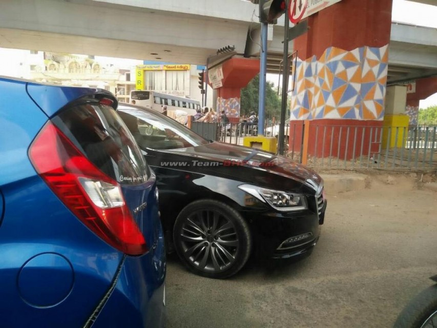 Hyundai Genesis Spotted Testing in India 2