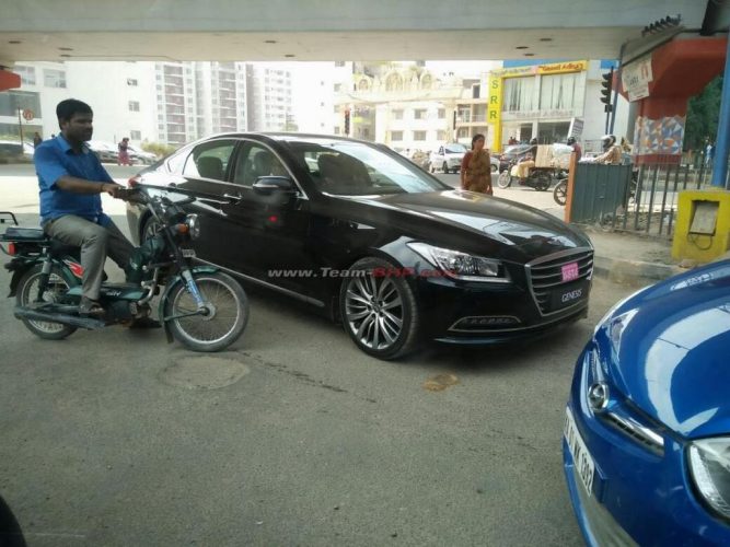 Hyundai Genesis Spotted Testing in India