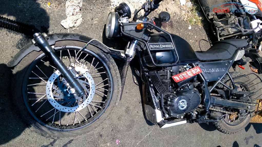 Royal Enfield Himalayan Bike Accident in Chennai-2