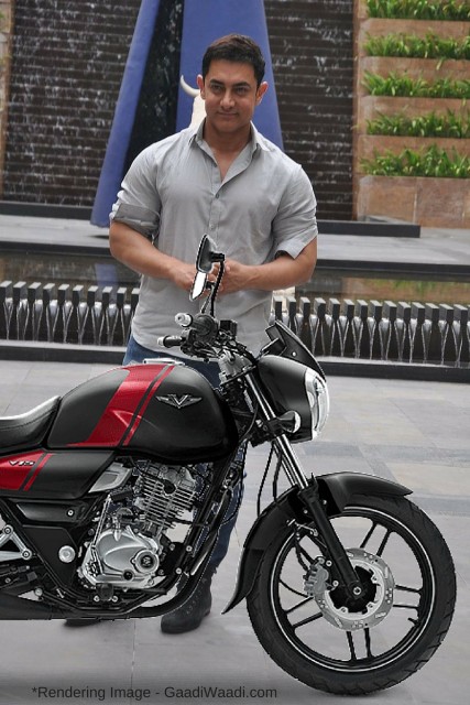 aamir khan buys bajaj v15 INS Vikrant motorcycle