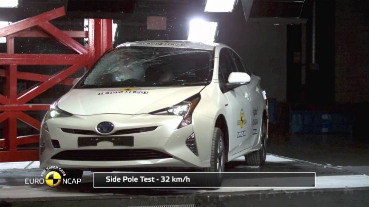 New Toyota Prius Earns Five-Star Rating in Euro NCAP