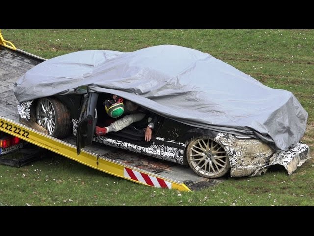 2017 Audi TT RS crashed at Nürburgring: Video