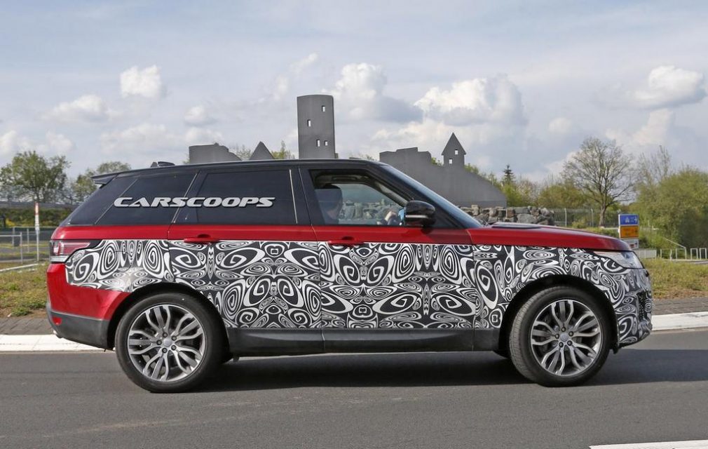 2017 Range Rover Sport Spotted Testing
