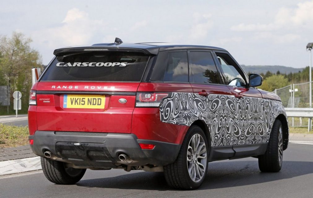 2017 Range Rover Sport Spotted Testing side profile