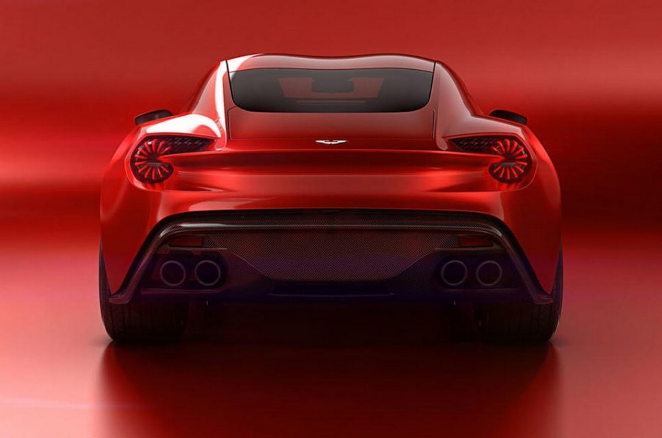 Aston Martin Zagato Concept rear
