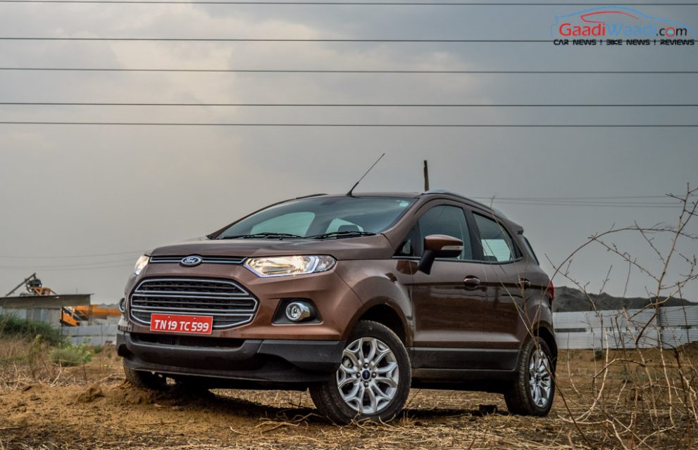 Ford Ecosport Ground Clearance