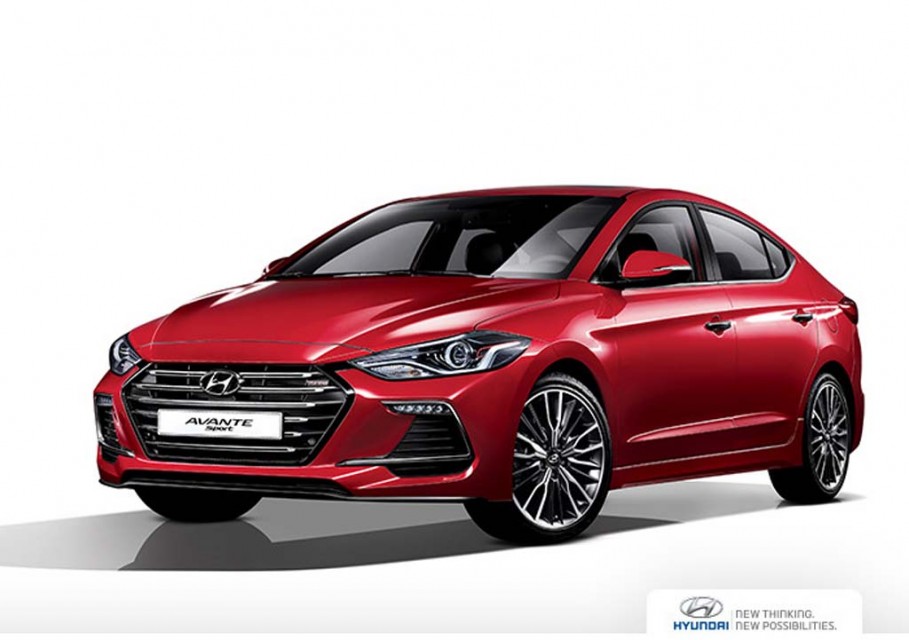 Hyundai-Avante-Elantra-Sport-Red-Front-Three-Quarter.jpe