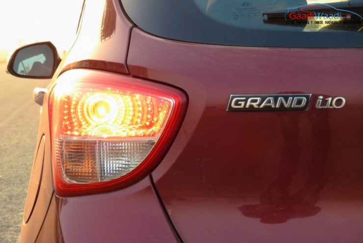 Hyundai Grand i10 taillamp