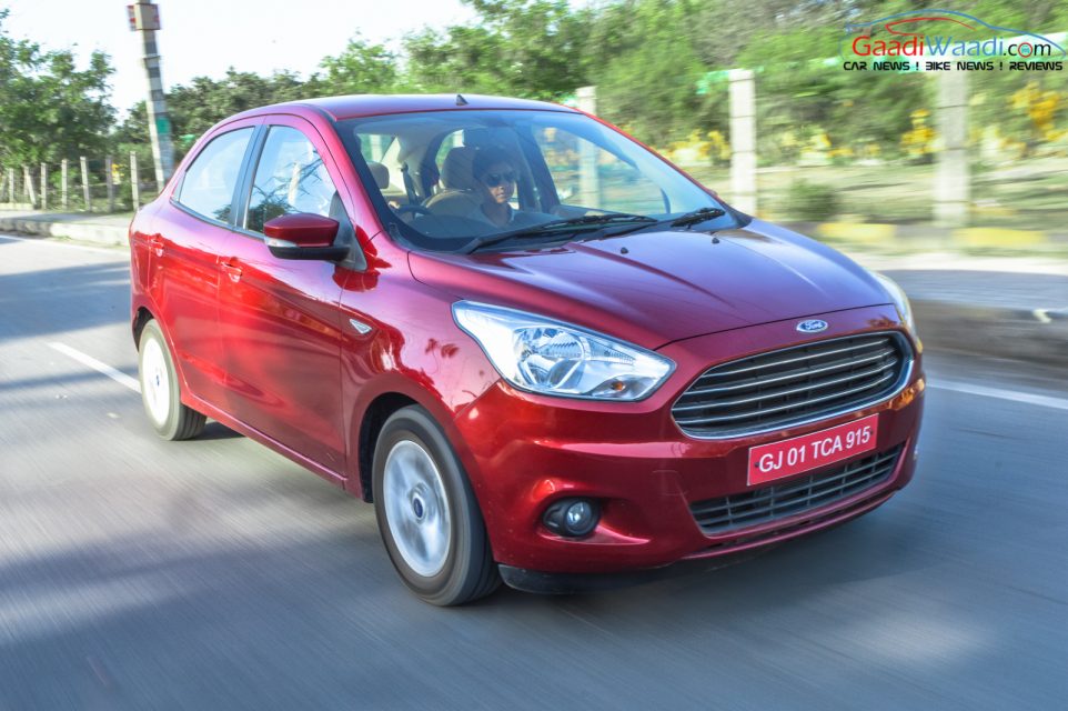 Ford Figo Aspire Automatic updated with seven airbags