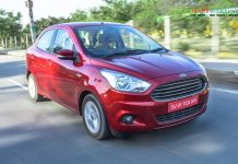 Ford Figo Aspire Automatic updated with seven airbags