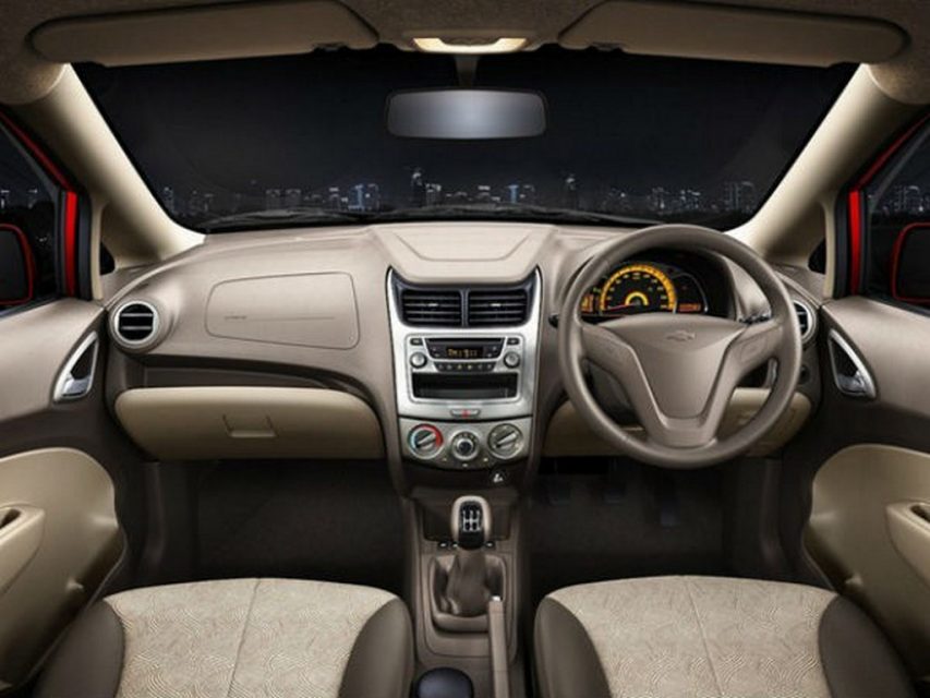 Chevrolet Sail facelift India interior