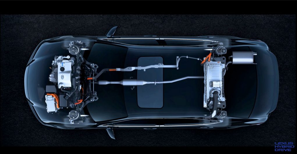 Lexus ES 300h Hybrid Engine