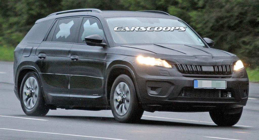 Production-Ready Skoda Kodiaq Spotted Testing for the First Time