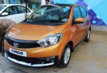 Tata Tiago Aktiv Spied At Dealership Ahead Of Launch 1