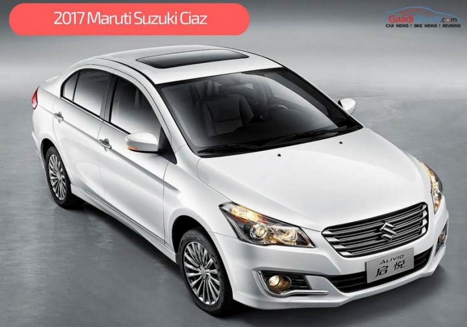 2017 Maruti Suzuki Ciaz Facelift India