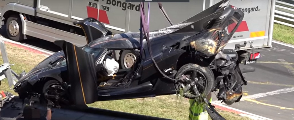 Koenigsegg crash