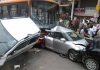 bijwasan bus accident 11 cars (4)