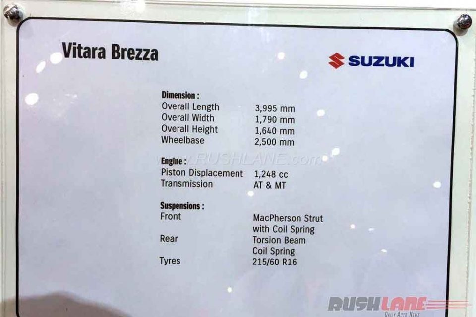 Maruti Suzuki Vitara Brezza AT (2)
