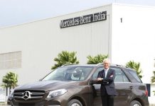 Mercedes-Benz GLE 400 4Matic Petrol Variant launched by Mr. Roland Folger