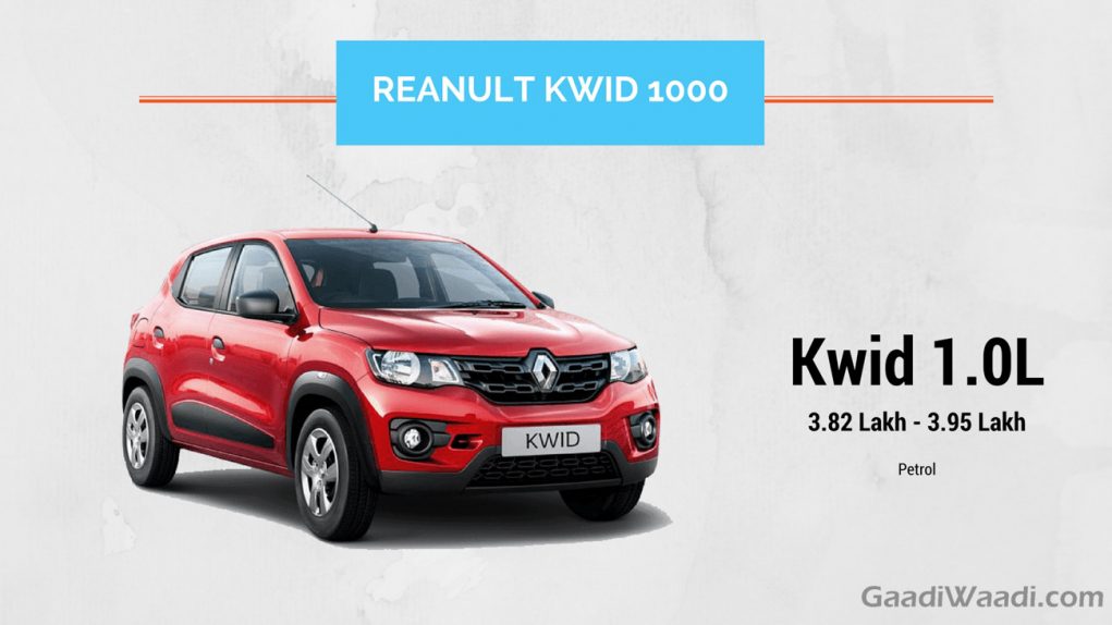 Renault Kwid 1000 vs maruti celerio petrol-2
