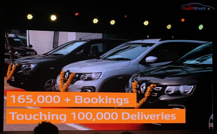 Renault kwid 100000 unit sold