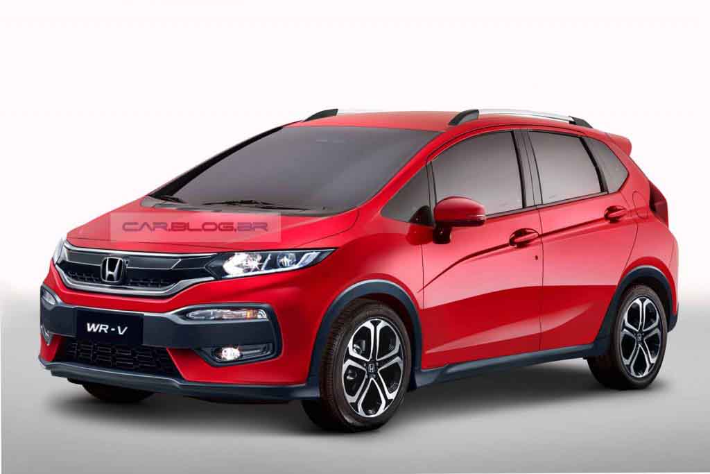 India-Bound Honda WR-V Rendered Again, Looks Appealing