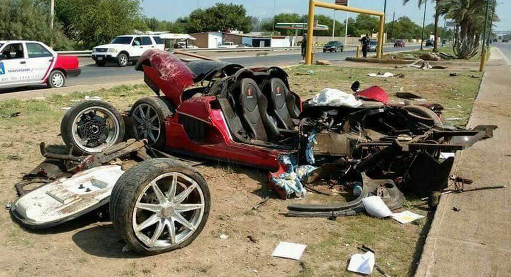 Koenigsegg CCX Crash