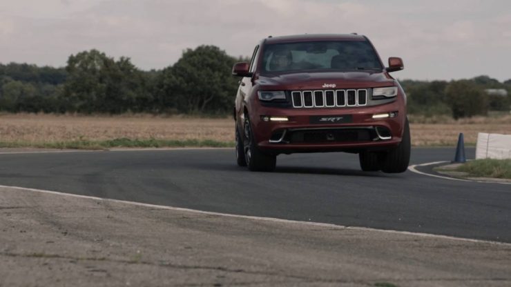 Jeep Grand Cherokee SRT Takes On a Stunt Plane – Video