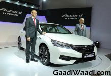 Honda Accord Hybrid Launched in India 1