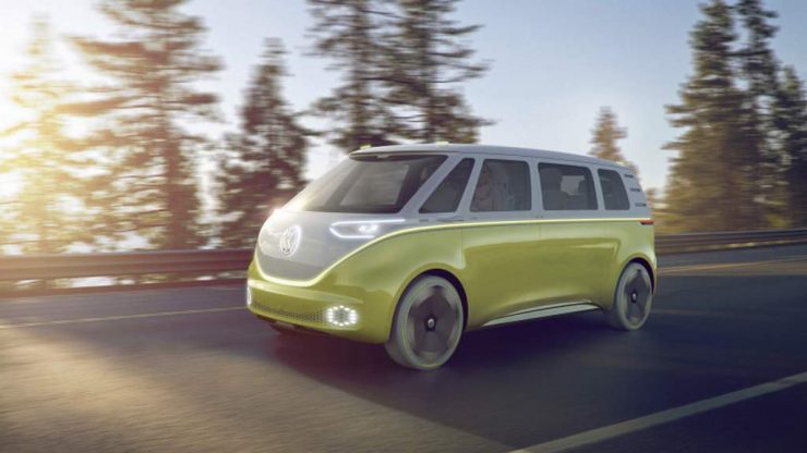 e-BULLI is Volkswagen's Newest Eletric Microbus Concept