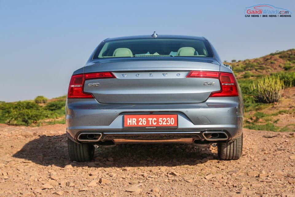 Volvo S90 TEST DRIVE REVIEW INDIA-56