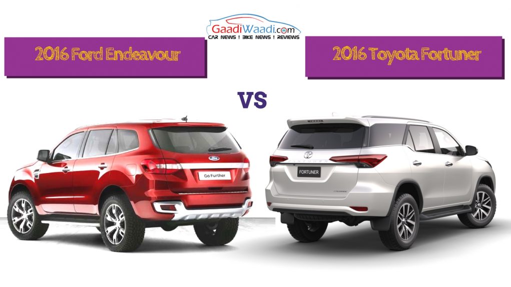 new toyota fortuner vs ford endeavour1