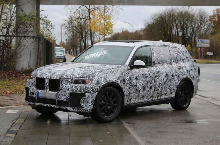 2018 BMW X7 Flagship SUV Spied Testing for First Time