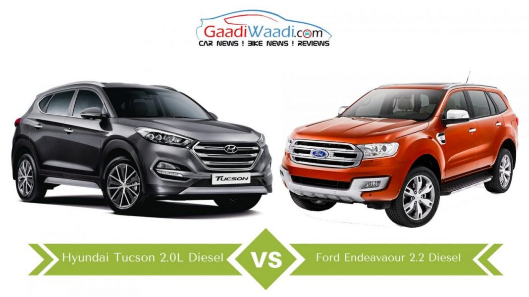 Hyundai tucson vs ford endeavour 2016 comparison5