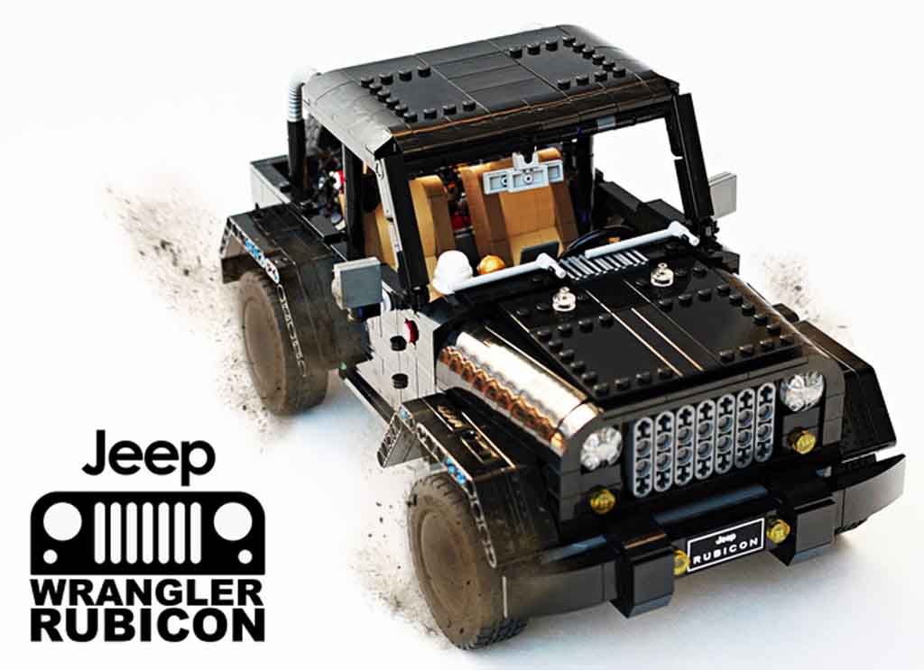 Lego Jeep Wrangler Rubicon 1