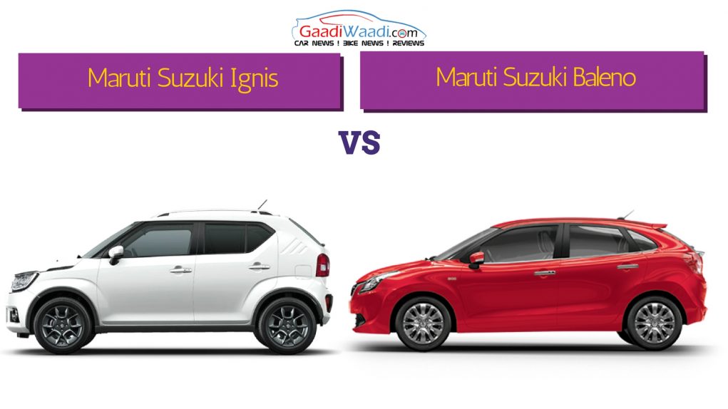 MAruti ignis vs maruti suzuki baleno comparison3