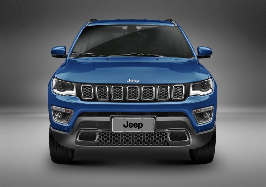 2017 Jeep Compass India Launch Grille